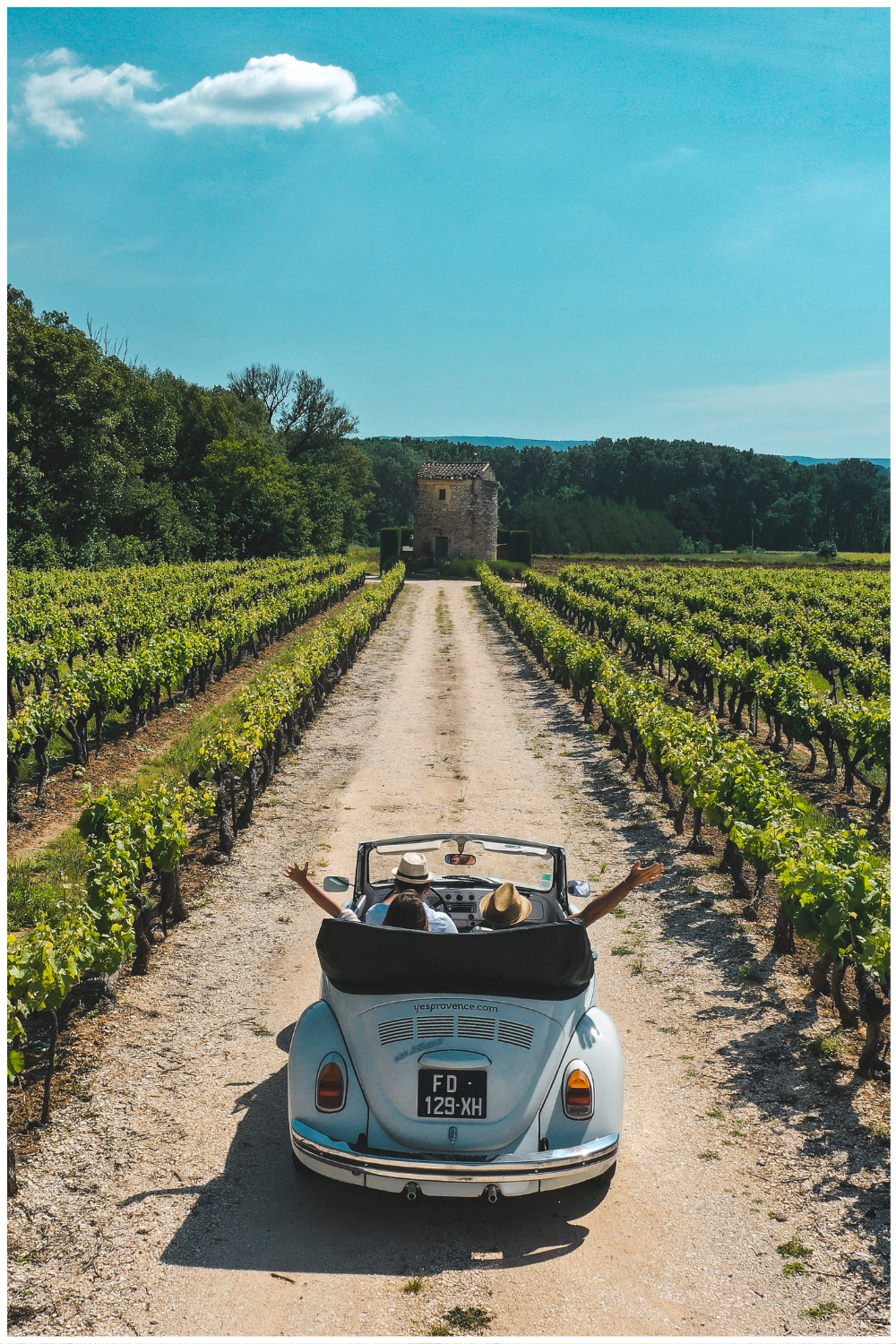 Location de voiture vintage en Provence