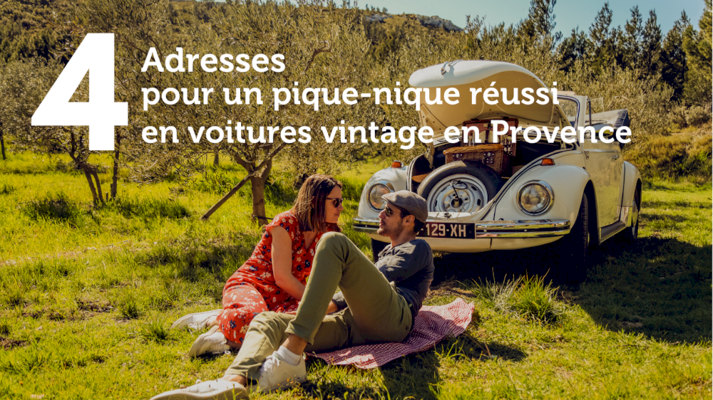 4 adresses pour un pique-nique réussi en voitures vintage en Provence