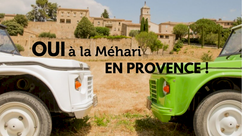 Oui à la Méhari en Provence !