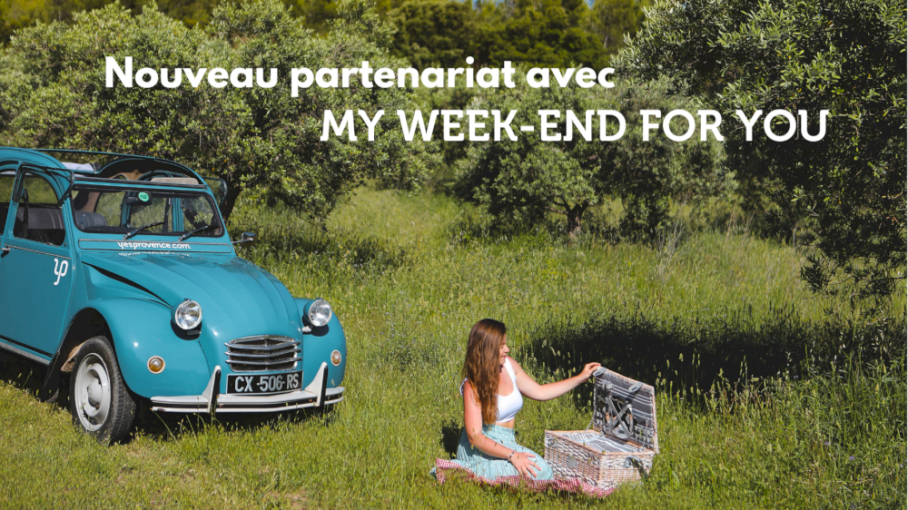 Colaboración entre My Weekend for you y Yes Provence