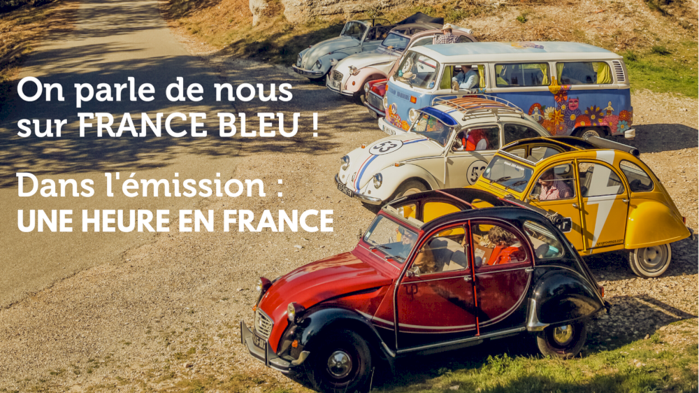 On parle de nous sur France Bleu dans l'emission : Une heure en France