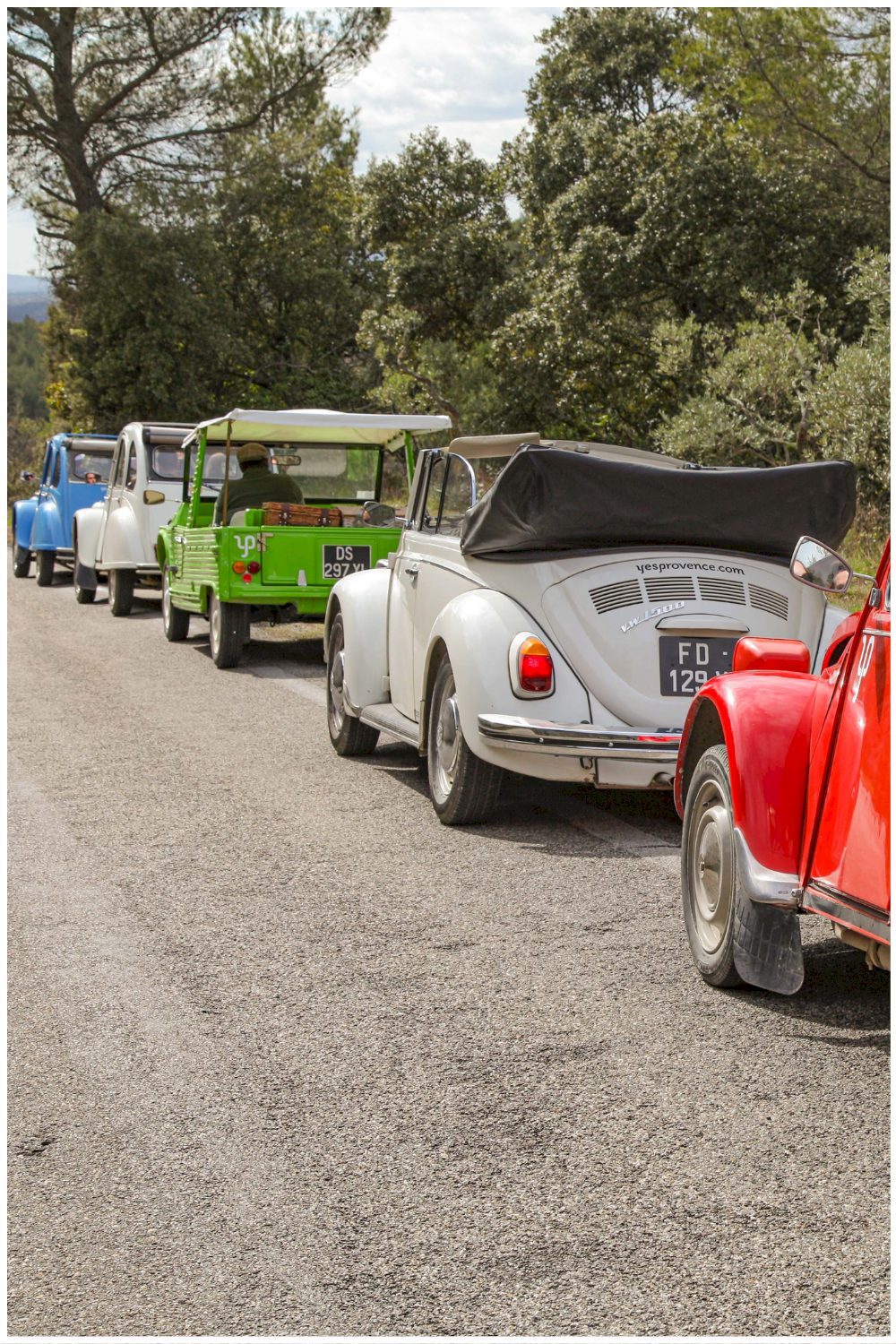 Visiter la Provence en voitures vintage