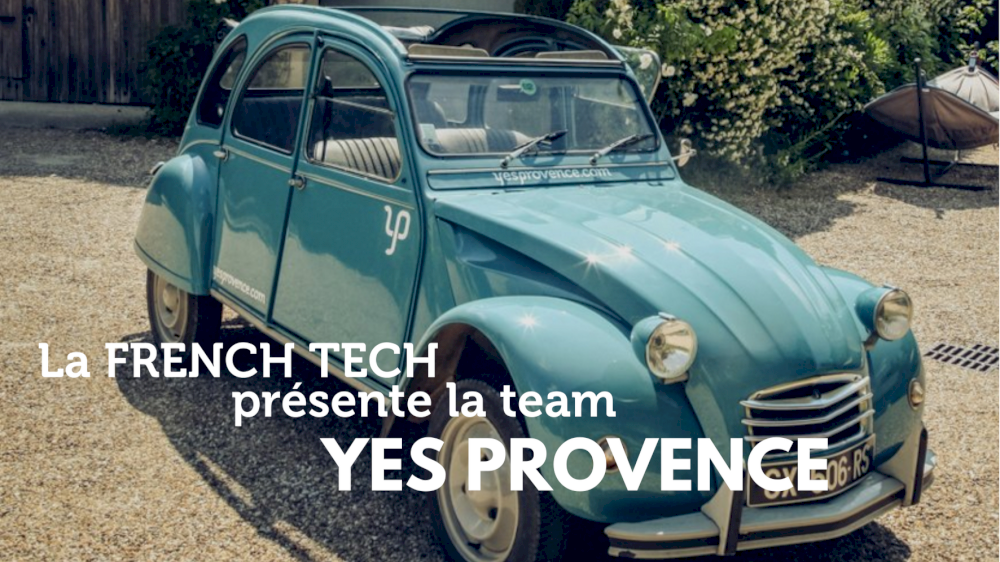 The French Tech presenta al equipo de Yes Provence