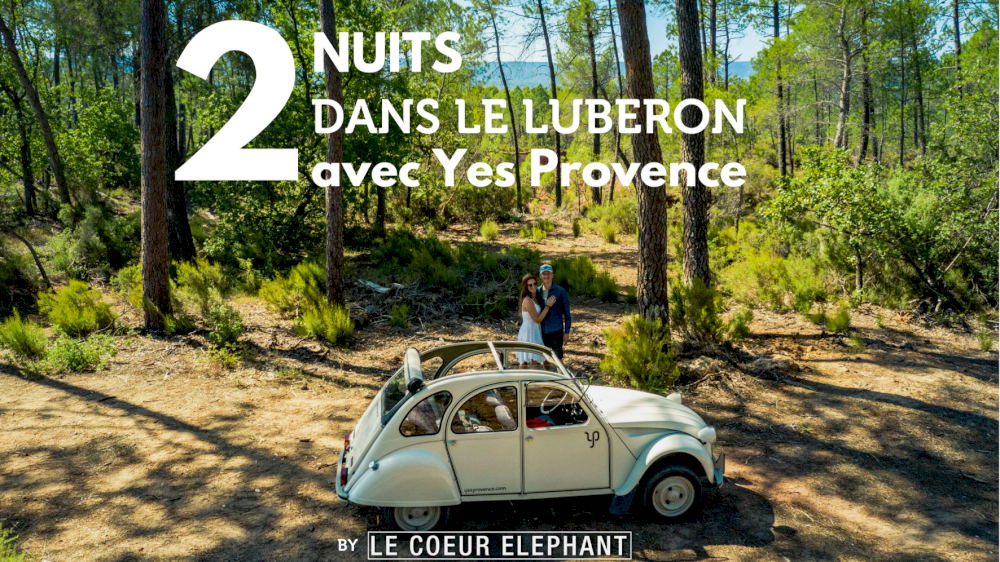 Le Coeur Éléphant parle de nous avec les locations des 2cv en Provence