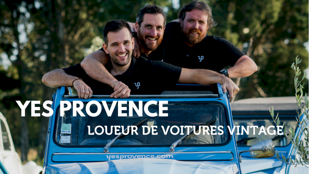 Yes Provence, vintage car rental company in Provence
